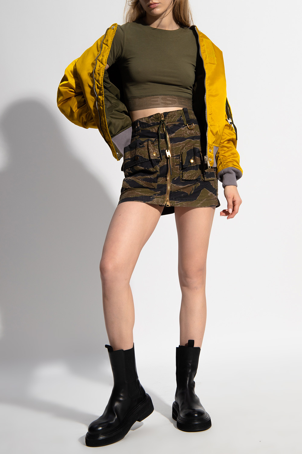 Diesel Camo print skirt | Women's Clothing | Vitkac