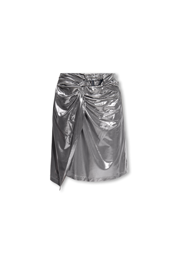 Diesel ‘O-MELT’ metallic skirt