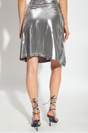 Diesel ‘O-MELT’ metallic skirt