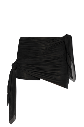 Drapierte Rock-Shorts O-RUELLIA-PLAIN