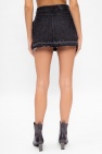 Diesel Raw edge denim skirt