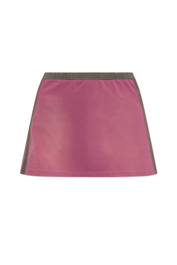 Diesel Short skirt 'O-UNCUT-STRIPE'