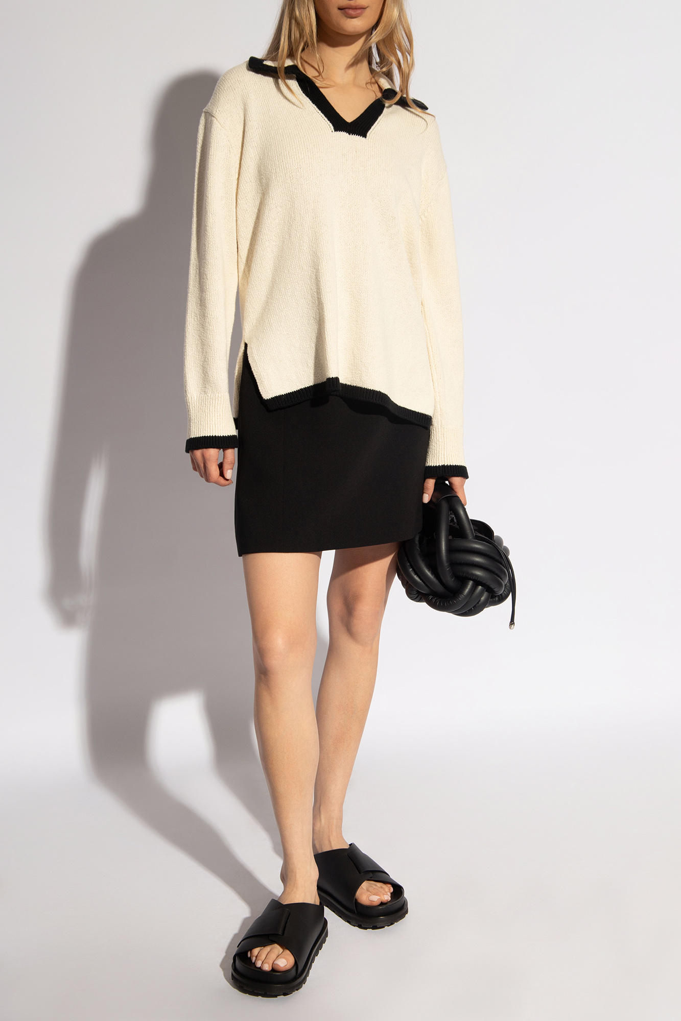 Theory Belted skirt