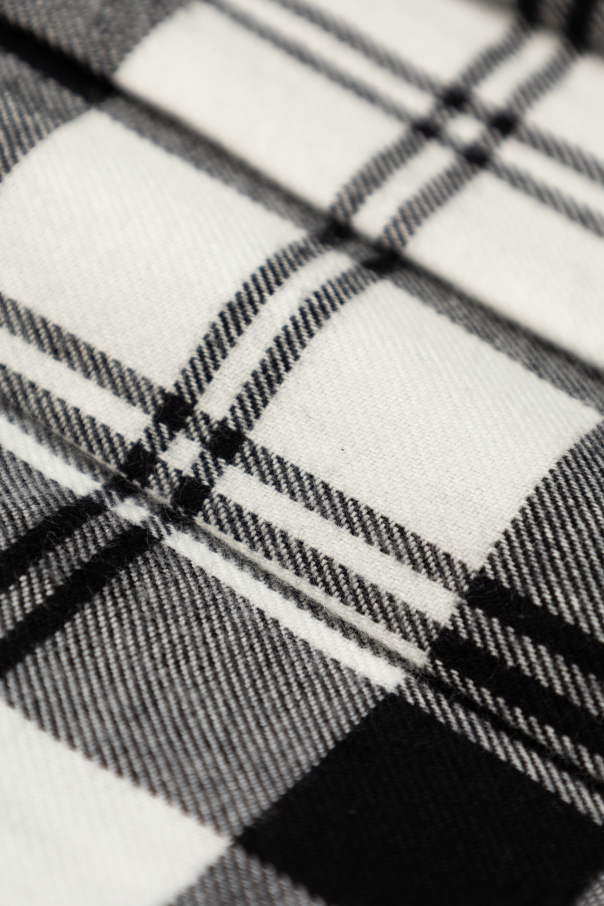 Off-White Kids Pleated skirt in check