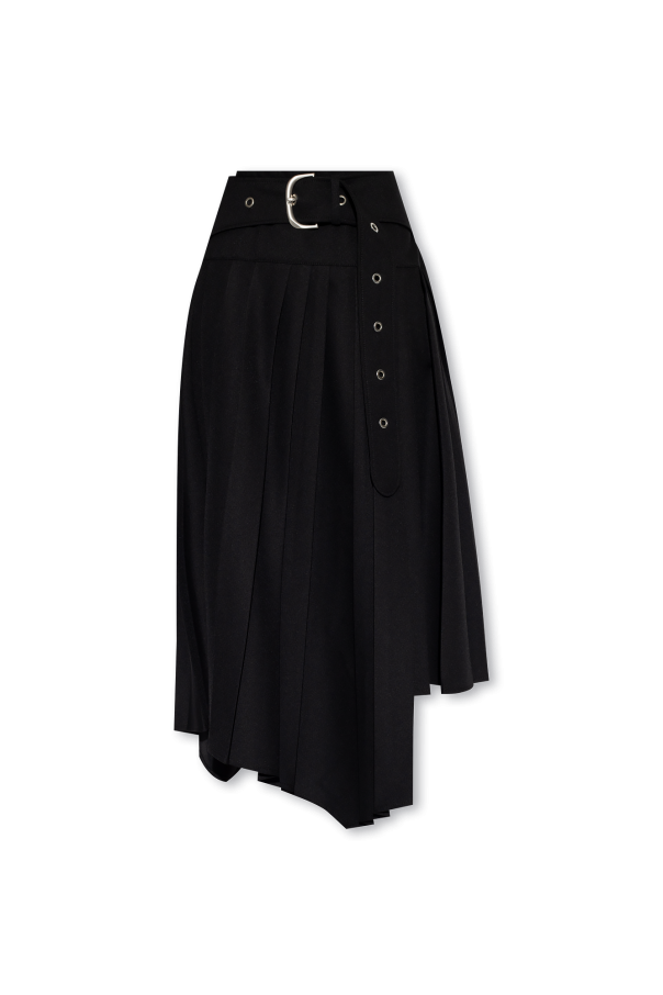 Pleated skirt with belt od Off-White