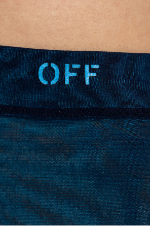 Off-White Skirt with logo