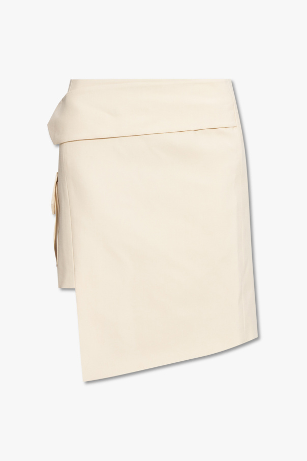Off-White Asymetryczna spódnica