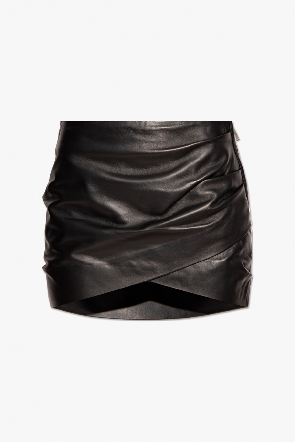 Off-White Leather skirt