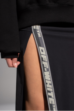 Off-White Skirt with logo