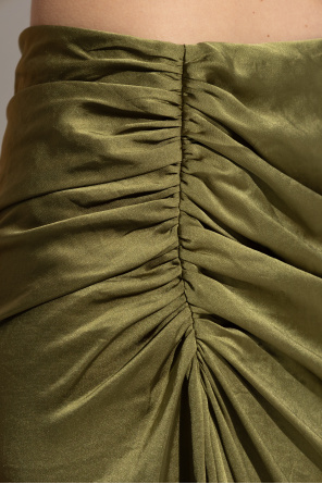 Theory Falda con terminado satinado