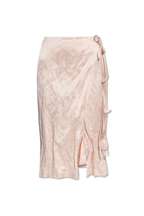 Satinrock mit knittereffekt od od Blumarine Satinrock mit knittereffekt od Blumarine