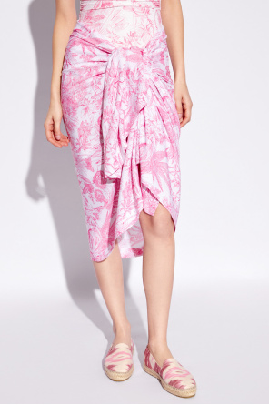 Melissa Odabash Pareo with floral motif