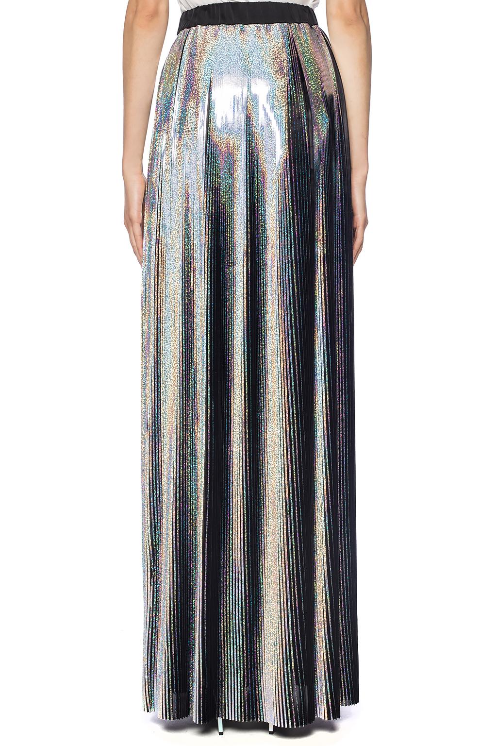 Balmain Pleated skirt with the holographic effect | Women's Clothing ...