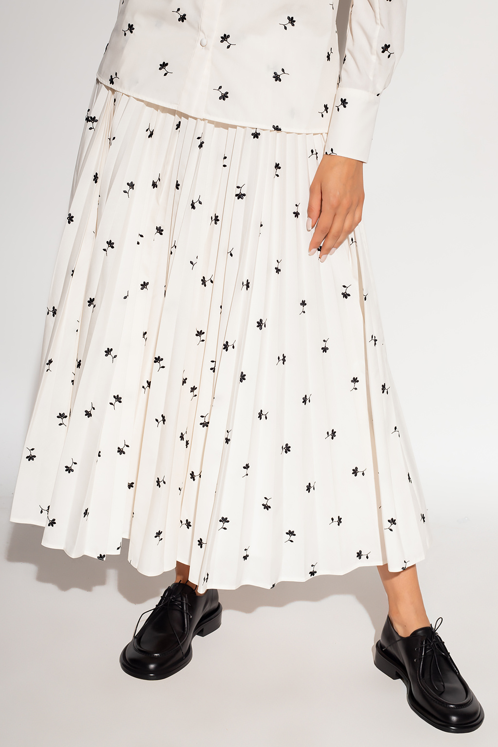 Erdem ‘Nesrine’ pleated skirt