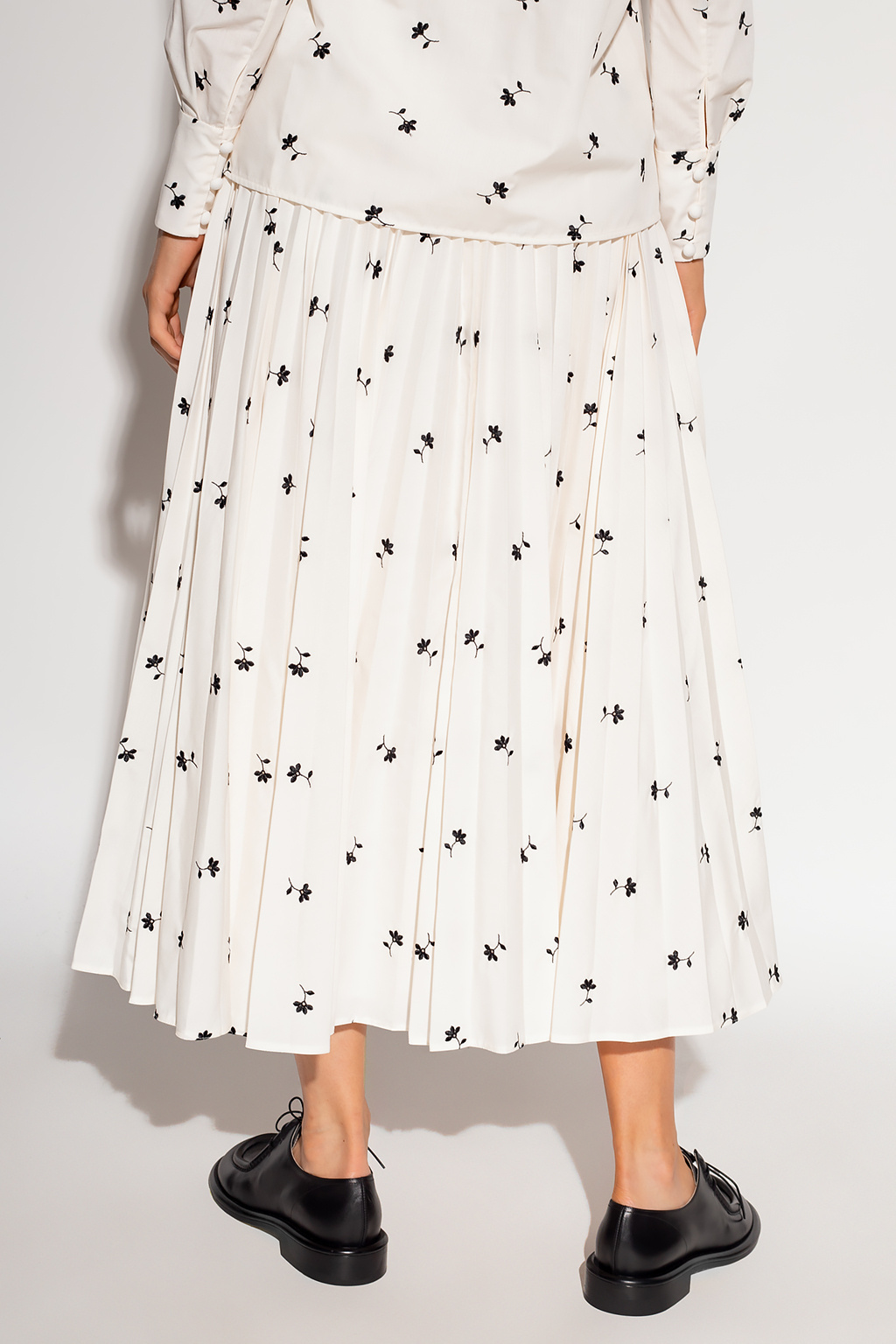 Erdem ‘Nesrine’ pleated skirt