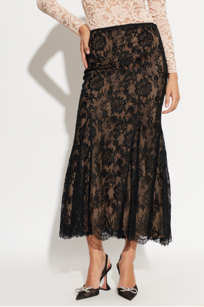Self-Portrait Lace skirt