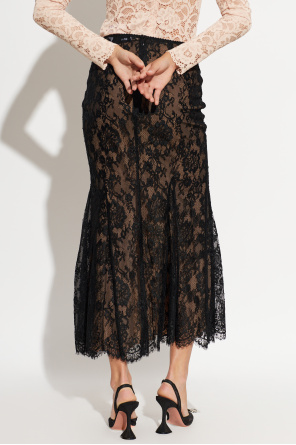 Self-Portrait Lace skirt