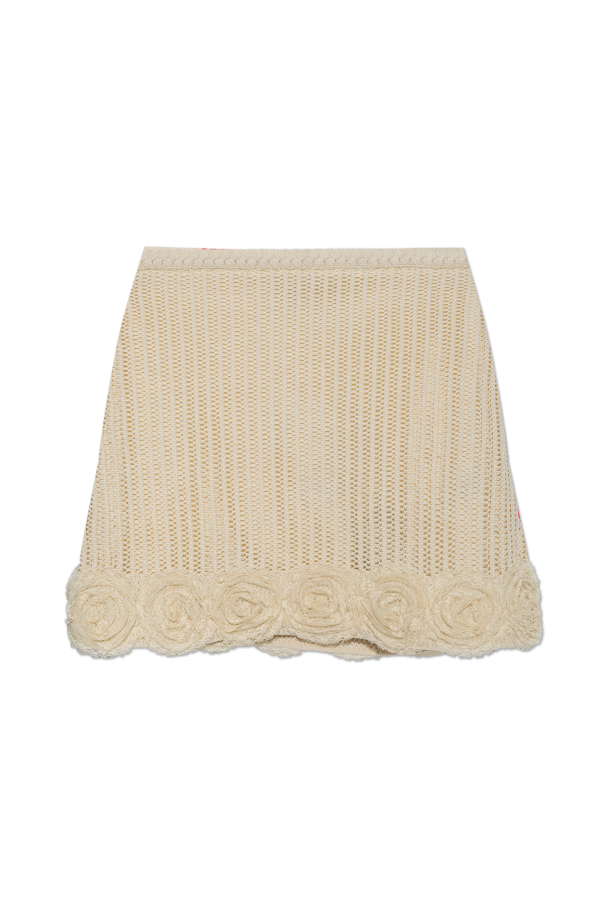 Short skirt with floral motif od Self-Portrait