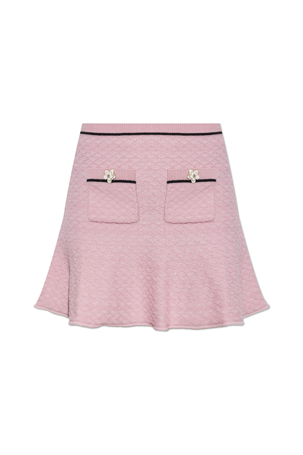Skirt with shimmering sequins od Self-Portrait