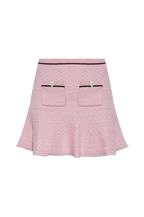 Skirt with shimmering sequins