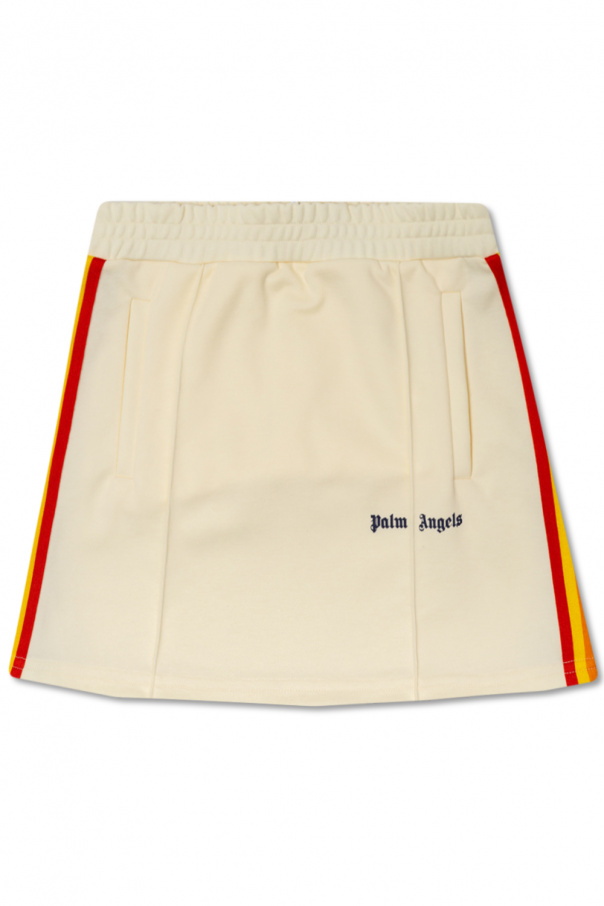 Palm Angels Kids Skirt with logo