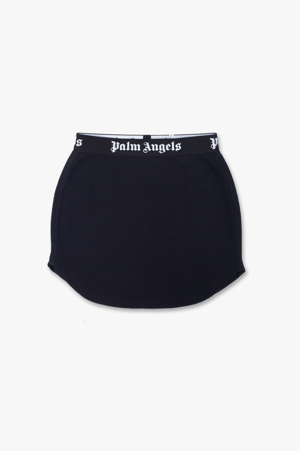 Palm Angels Kids Skirt with logo