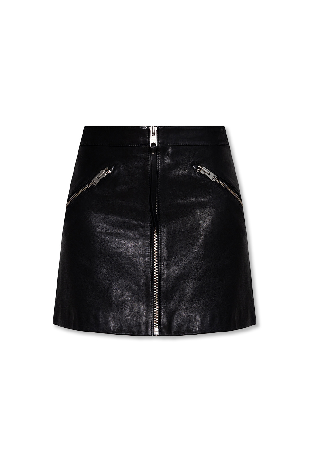 ‘Piper’ short leather skirt AllSaints - Vitkac Australia