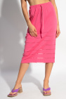 Issey Miyake Pleats Please Skirt with cut-outs