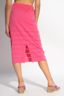 Issey Miyake Pleats Please Skirt with cut-outs