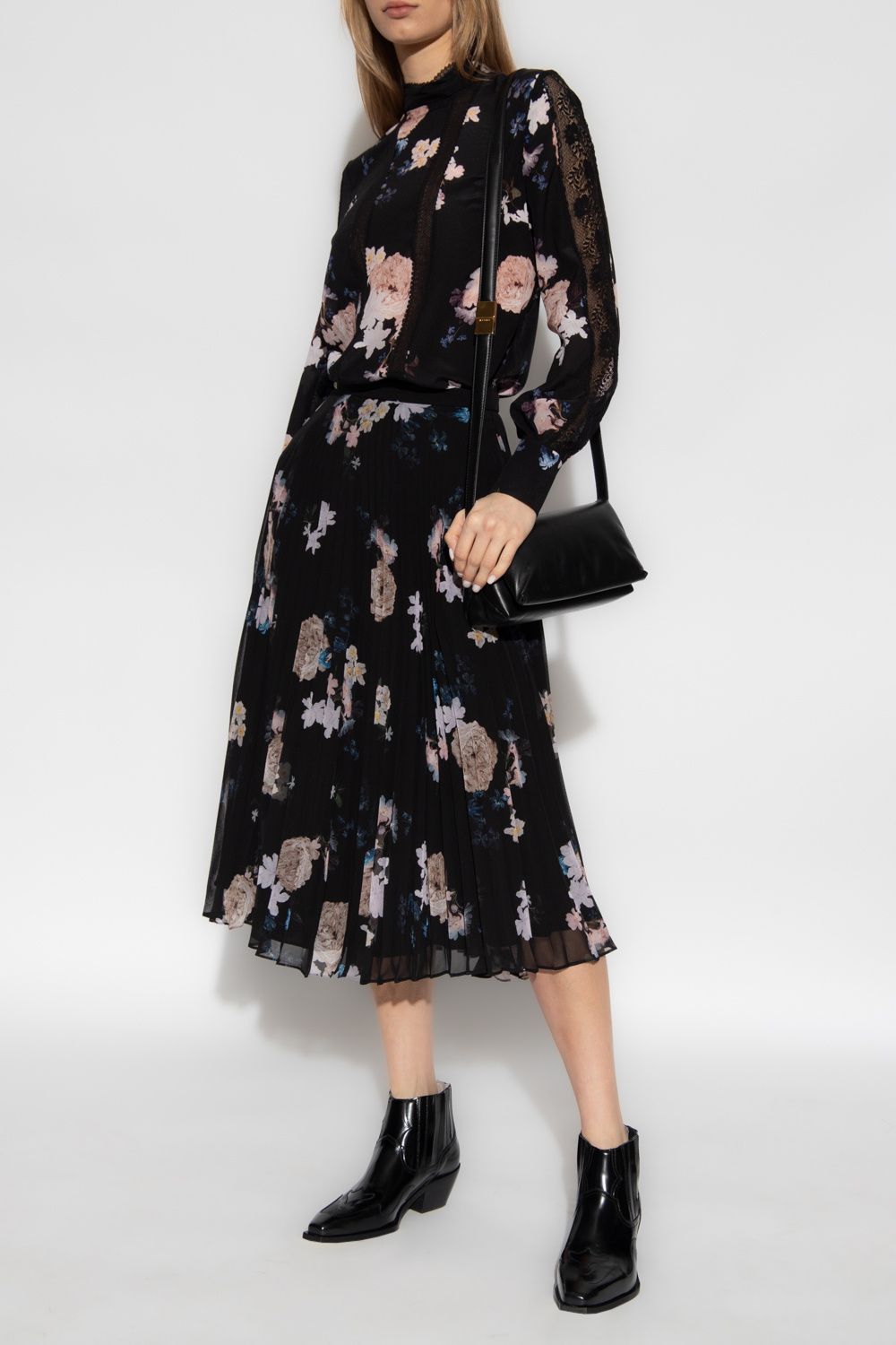 Erdem ‘Ness’ pleated skirt