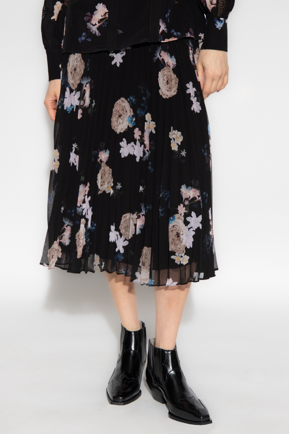 Erdem ‘Ness’ pleated skirt