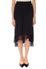 Zadig & Voltaire Openwork trim skirt