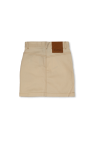 Jacquemus Kids cream Denim skirt