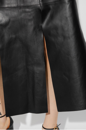 By Malene Birger ‘Lunes’ leather skirt