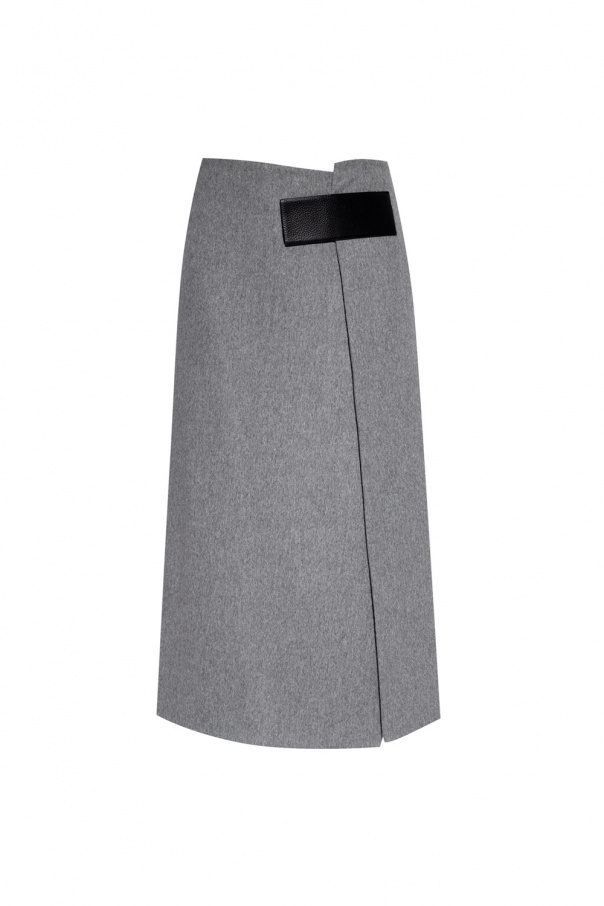 Proenza Schouler Wool skirt with cut-out detail