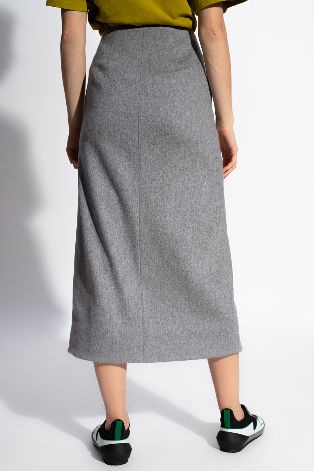 proenza detail Schouler Wool skirt with cut-out detail