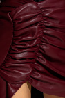 The Mannei ‘Kos’ leather skirt