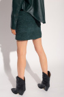 The Mannei ‘Pilea’ leather skirt