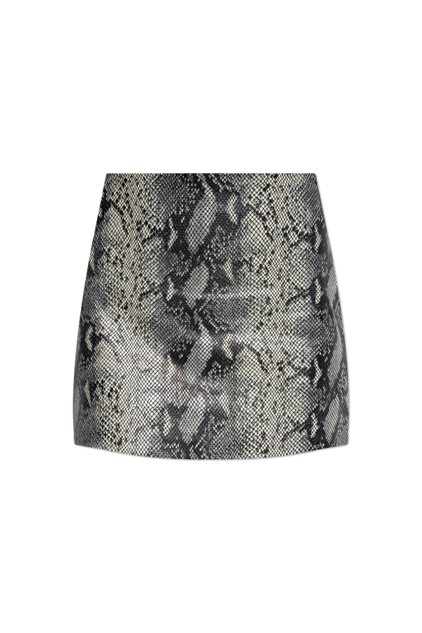 AllSaints Leather skirt Renai
