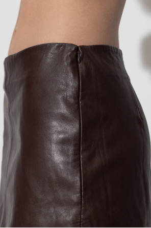 AllSaints Falda de cuero 'Renai'