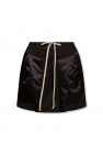 Rick Owens Raw-trimmed skirt