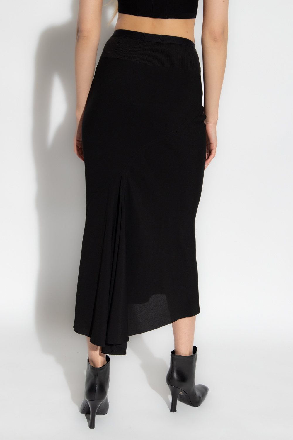 Rick Owens Skirt with asymmetric trim