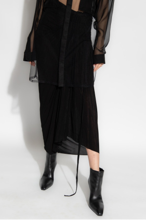 Rick Owens Draped skirt