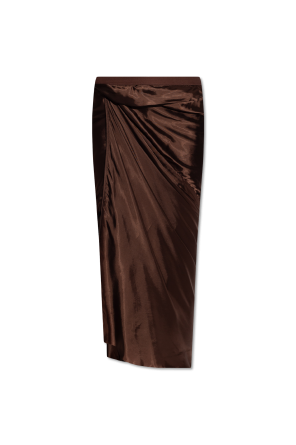 ‘wrap’ skirt with stitching od Rick Owens