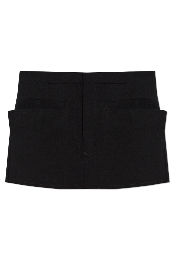 Rick Owens Short Skirt Cut Off