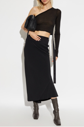 Skirt calf bias od Rick Owens