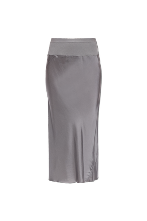 Skirt with elastic waistband
