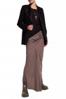 Rick Owens BROWN Ruched skirt