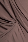 Rick Owens BROWN Ruched skirt