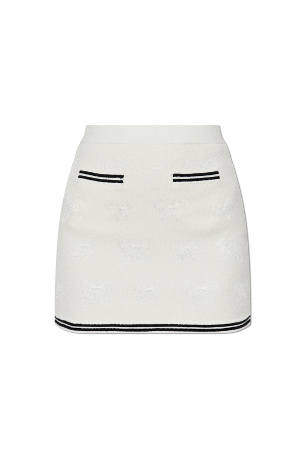 Self-Portrait Skirt with Pockets